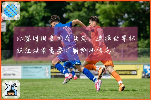比赛时间查询有诀窍，选择世界杯投注站前需要了解哪些信息？