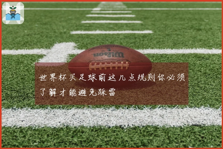 世界杯买足球前这几点规则你必须了解才能避免踩雷