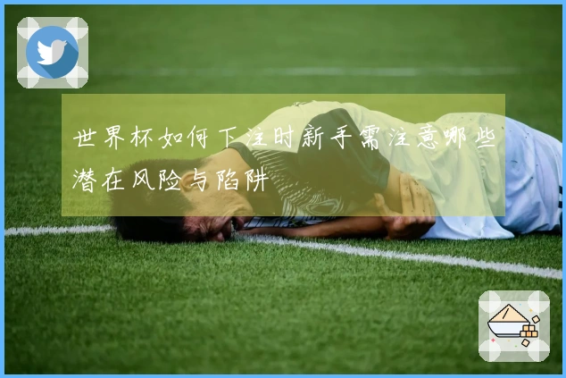 世界杯如何下注时新手需注意哪些潜在风险与陷阱